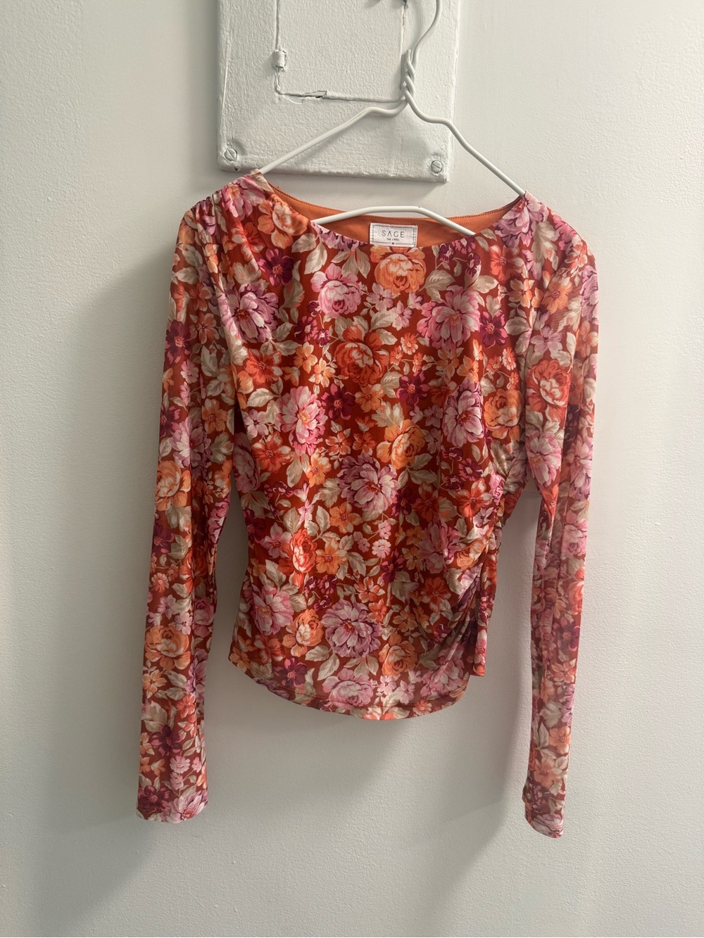 Floral Long Sleeve Top